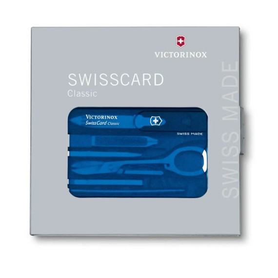 Swiss Card Classic VICTORINOX Azul Translúcido | Ref. 320.07122.T2