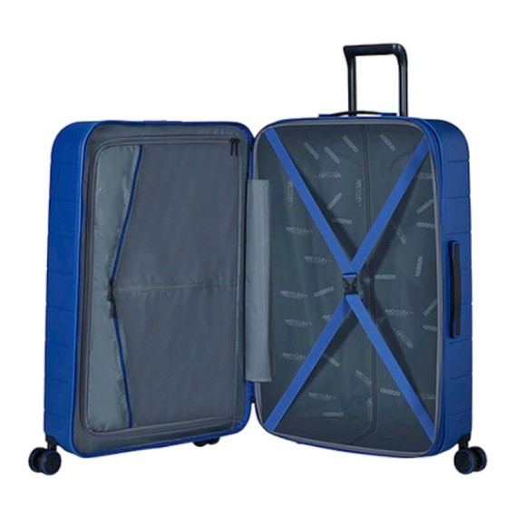 American Tourister Mala de Viagem / Trolley Grande 77cm 4R Exp NOVASTREAM Azul Escuro | Ref. 92MC700341