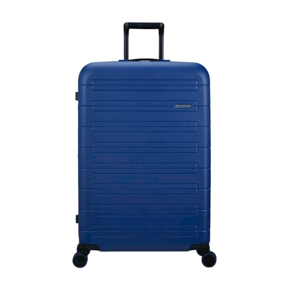 American Tourister Mala de Viagem / Trolley Grande 77cm 4R Exp NOVASTREAM Azul Escuro | Ref. 92MC700341
