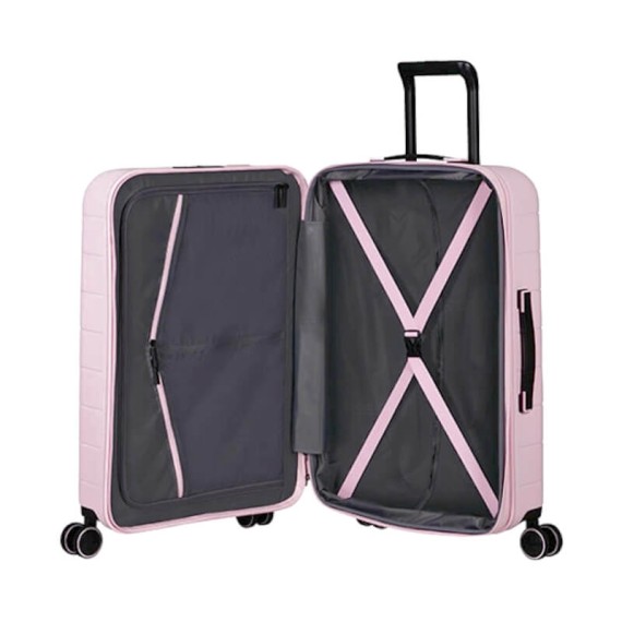 American Tourister Mala de Viagem / Trolley Médio 67cm Exp 4R NOVASTREAM Rosa | Ref. 92MC700290