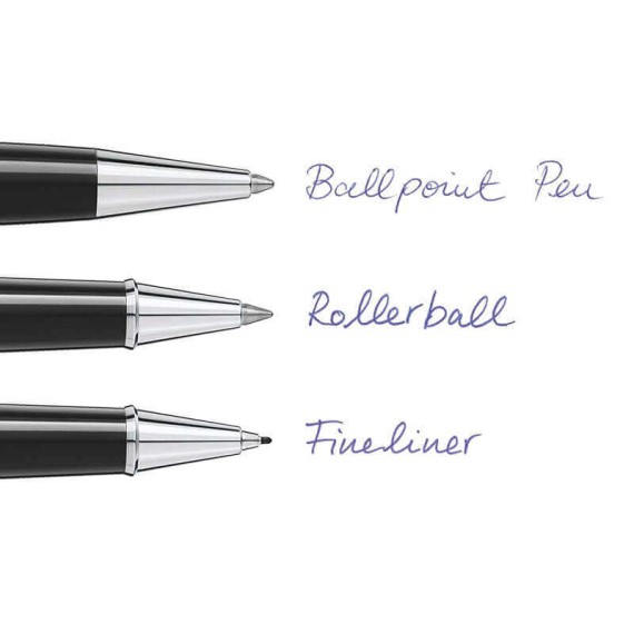 Pack 2 Recargas Ballpoint (M) MONTBLANC Mystery Black | Ref. 238.128211