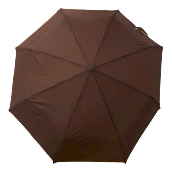 Guarda-Chuva de Senhora 8V Susino Castanho c/ Bege | Ref. 240.3509CAB