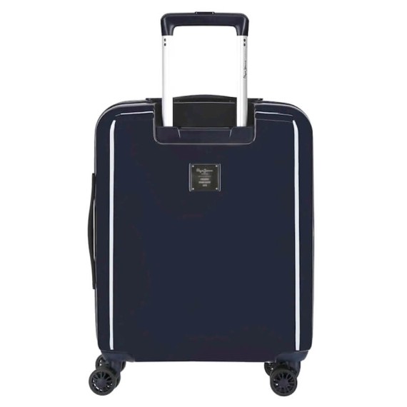 Mala/Trolley de Cabine 55cm 4 Rodas Spinner Pepe Jeans ALBERT Bege | Ref. 186.7419325