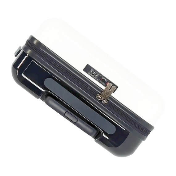 Mala/Trolley de Cabine 55cm 4 Rodas Spinner Pepe Jeans ALBERT Bege | Ref. 186.7419325