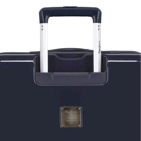 Mala/Trolley de Cabine 55cm 4 Rodas Spinner Pepe Jeans ALBERT Bege | Ref. 186.7419325