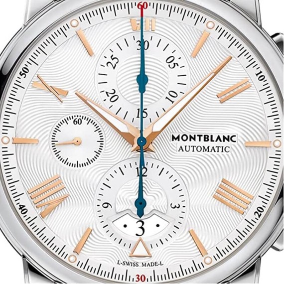 Relógio Montblanc 4810 Chronograph Automatic Prata | Ref. 238.114855