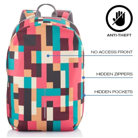 XD Design Mochila Anti-Roubo BOBBY SOFT ART Geometric | Ref. 309.P705867