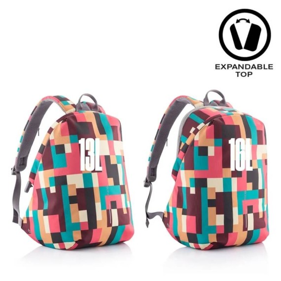 XD Design Mochila Anti-Roubo BOBBY SOFT ART Geometric | Ref. 309.P705867