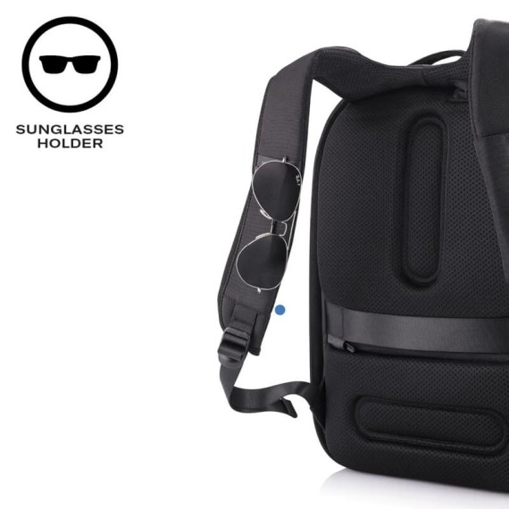 XD Design Mochila Anti-Roubo Expansível Flex Gym Bag Preta | Ref. 309.P705801