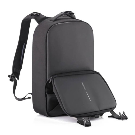 XD Design Mochila Anti-Roubo Expansível Flex Gym Bag Preta | Ref. 309.P705801