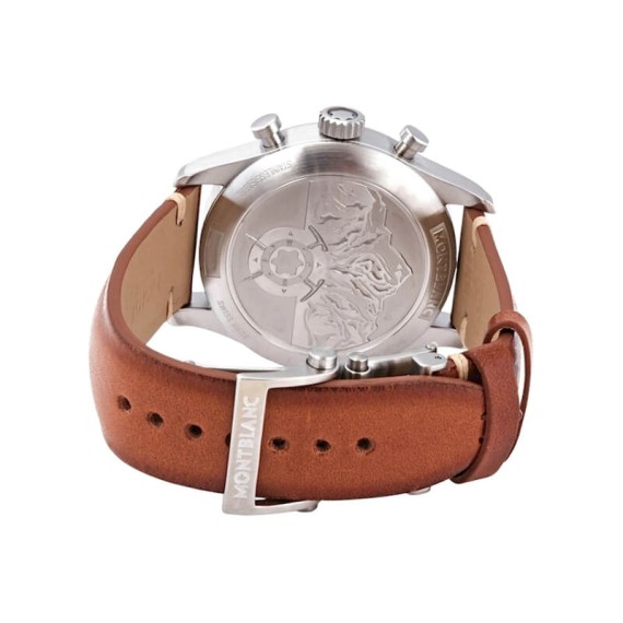 Relógio Montblanc 1858 Automatic Chronograph 42mm Preto | Ref. 238.117836