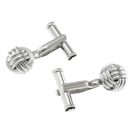 Botões de Punho Redondos MONTBLANC Sartorial Prata | Ref. 238.118611