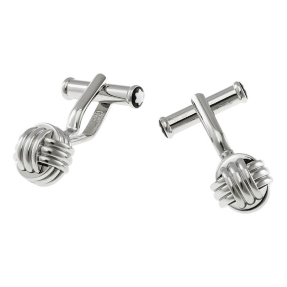 Botões de Punho Redondos MONTBLANC Sartorial Prata | Ref. 238.118611