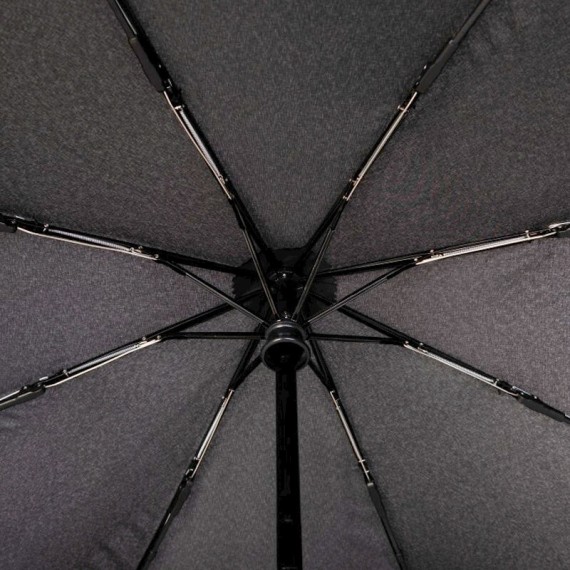 Guarda-Chuva KNRIPS Dobrável A.200 Médio Duomatic Dark Grey | Ref. 300.9572000800