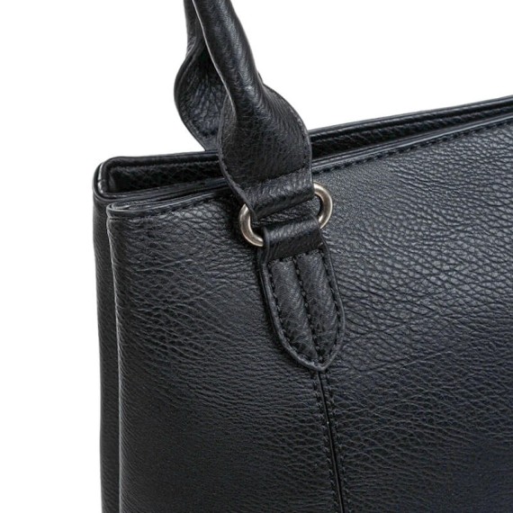 Mala de Senhora com 2 Pegas Matties CLÁSICOS Preta | Ref. 132.21900P