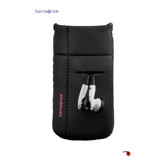 Samsonite Bolsa para Telemóvel L AIRGLOW MOBILE Preta/Rosa | Ref. 92P1000329