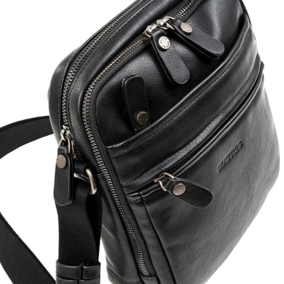 Bolsa de Tiracolo para Homem Matties 40012 Preto | Ref. 132.40012P