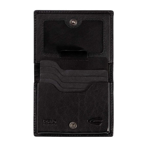 Camel Active Carteira Porta-Cartões MALA Preta | Ref. 9129170160