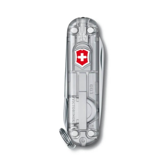 Canivete Victorinox Signature Lite Prata translúcido | Ref. 136.0.6226.T7