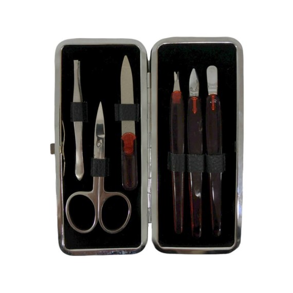 Estojo de Manicura de Senhora 021 Preto | Ref. 86.021 Estojo de Manicura de Senhora 021 Preto | Ref. 86.021