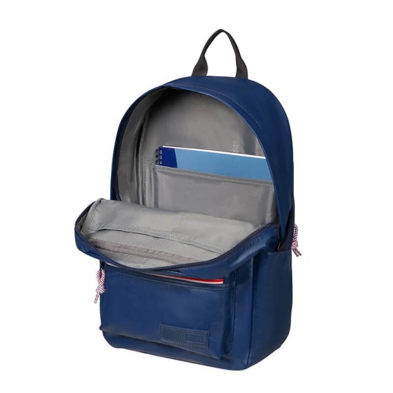 American Tourister Mochila ZIP Coated UPBEAT PRO Azul Escuro | Ref. 92MC900141 American Tourister Mochila ZIP Coated UPBEAT PRO Azul Escuro | Ref. 92MC900141