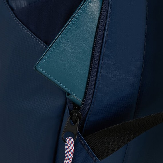 American Tourister Mochila ZIP Coated UPBEAT PRO Azul Escuro | Ref. 92MC900141 American Tourister Mochila ZIP Coated UPBEAT PRO Azul Escuro | Ref. 92MC900141