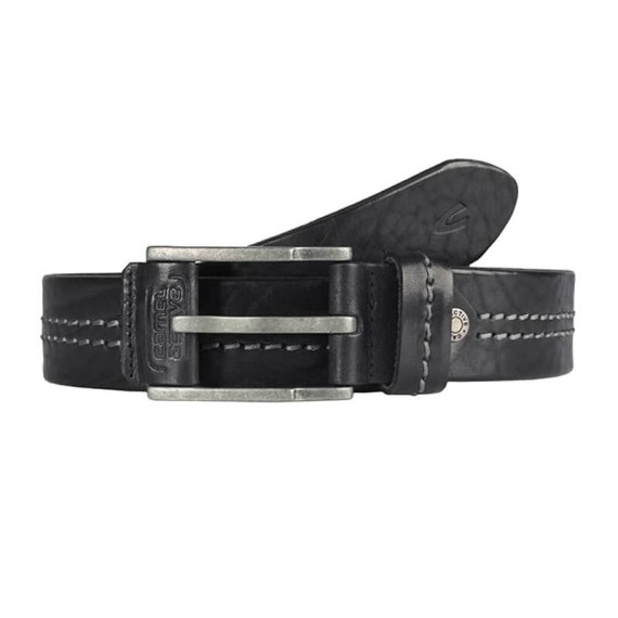 Camel Active Cinto de Pele Genuína 105cm Preto | Ref. 9111010560