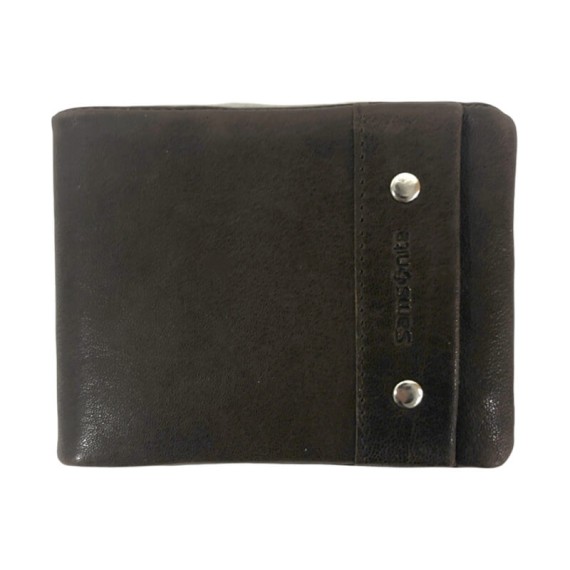 Samsonite Carteira Porta-Notas Horizontal sem Porta-Moedas TEXAS SLG Castanho | Ref. 92F6400103