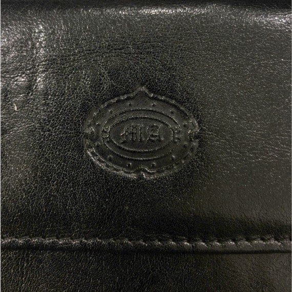 Carteira Horizontal Grande para Senhora Marroquinaria Antunes Preta | Ref. 100.9242