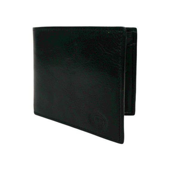 Carteira Horizontal para Homem c/ Porta-Moedas Marroquinaria Antunes Preta | Ref. 100.5442