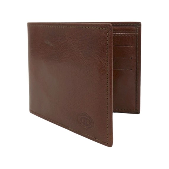 Carteira Horizontal s/ Porta-Moedas 12CC Marroquinaria Antunes Castanha | Ref. 100.18450 Carteira Horizontal s/ Porta-Moedas 12CC Marroquinaria Antunes Castanha | Ref. 100.18450