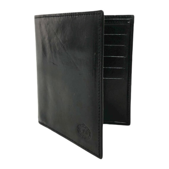 Carteira Vertical para 10CC s/ Porta-Moedas F.Antunes Preta | Ref. 183.215