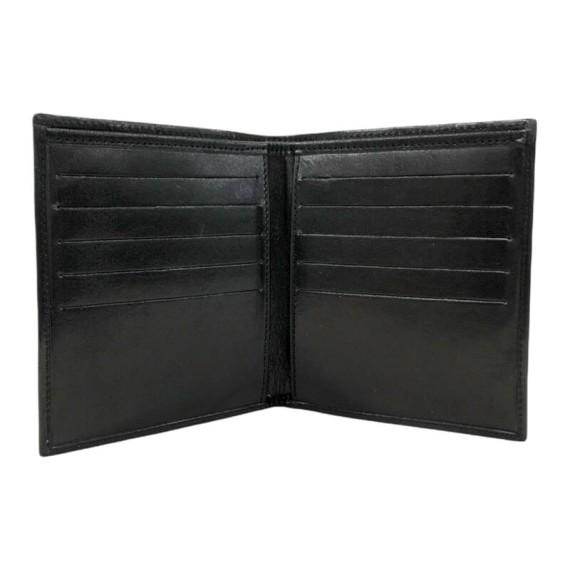 Carteira Vertical para 10CC s/ Porta-Moedas F.Antunes Preta | Ref. 183.215