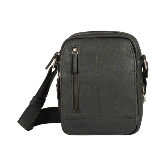 Bolsa de Tiracolo Grande c/Aba Matties 46442 Preta | Ref. 132.46442P