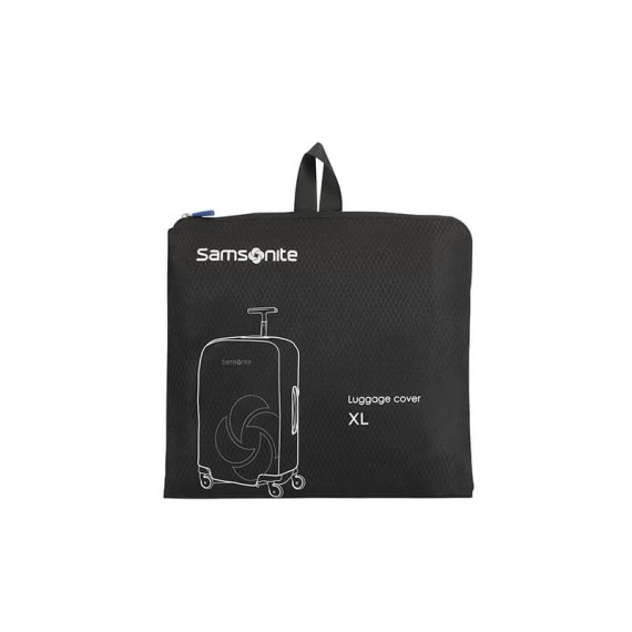 Samsonite Capa de Cobertura p/ Mala de Viagem XL Preta | Ref. 92CO100709 Samsonite Capa de Cobertura p/ Mala de Viagem XL Preta | Ref. 92CO100709