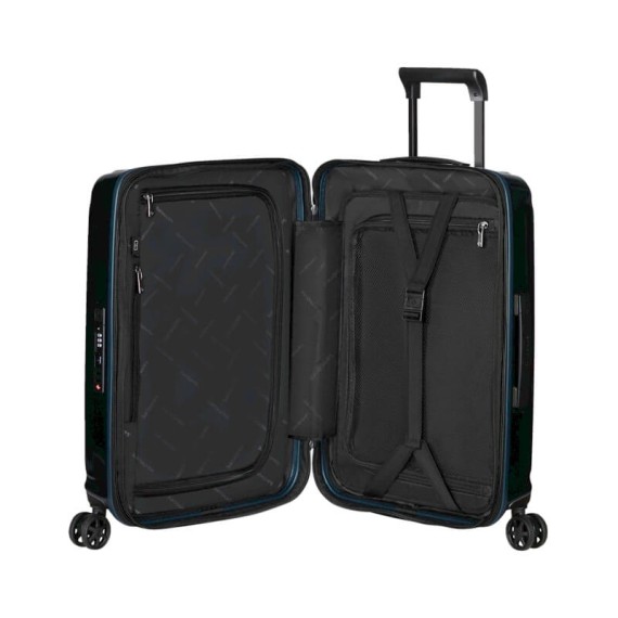 Samsonite Mala/Trolley Cabine 55cm 4R Spinner Exp. NUON Azul Metálico | Ref. 92KF000201