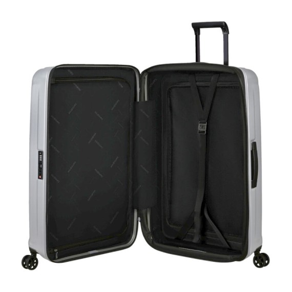 SAMSONITE Mala de Viagem / Trolley Grande 75cm 4R Exp. Nuon Prata Matte | Ref. 92KF000438
