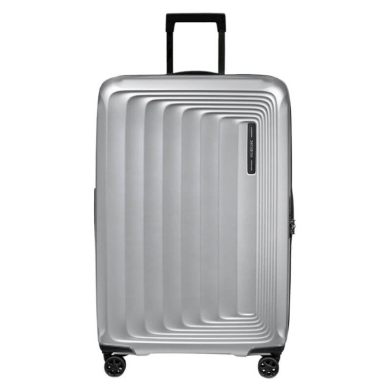 SAMSONITE Mala de Viagem / Trolley Grande 75cm 4R Exp. Nuon Prata Matte | Ref. 92KF000438