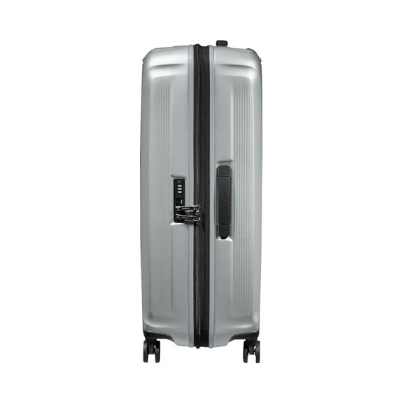 SAMSONITE Mala de Viagem / Trolley Grande 75cm 4R Exp. Nuon Prata Matte | Ref. 92KF000438