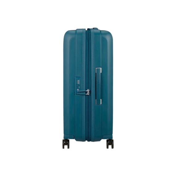 Samsonite Mala/Trolley Média 68cm 4R Spinner Exp. HI-FI Azul Petróleo | Ref. 92KD800221