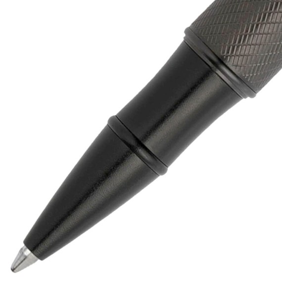 Rollerball Hugo Boss OVAL GUN Cinza Escuro | Ref. 322.HSF1565D