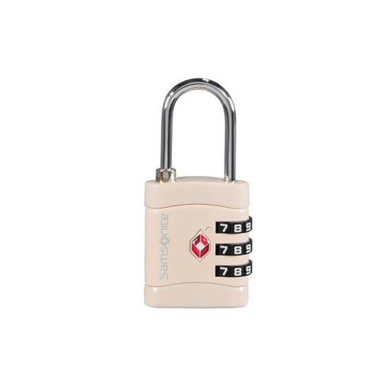 Samsonite ACESSÓRIOS Cadeado c/ Código de Combinação + TSA  Rosa | Ref. 92CO109990