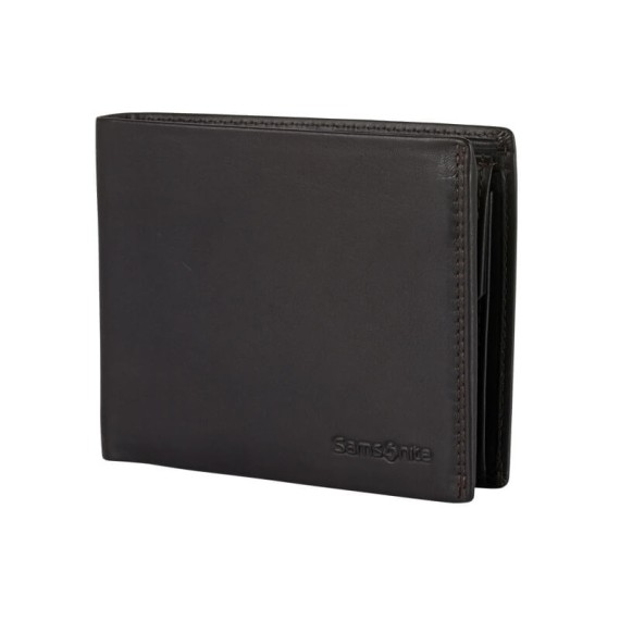 Samsonite Carteira de Homem 4CC c/ Porta-Moedas ATTACK 2 SLG Castanha | Ref. 92CT801543