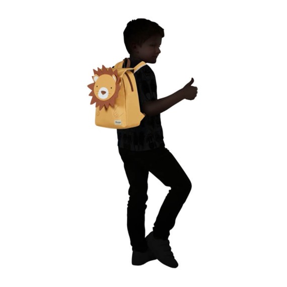 Samsonite Mochila Pequena Infantil HAPPY SAMMIES ECO Lion Lester | Ref. 92KD701216 Samsonite Mochila Pequena Infantil HAPPY SAMMIES ECO Lion Lester | Ref. 92KD701216