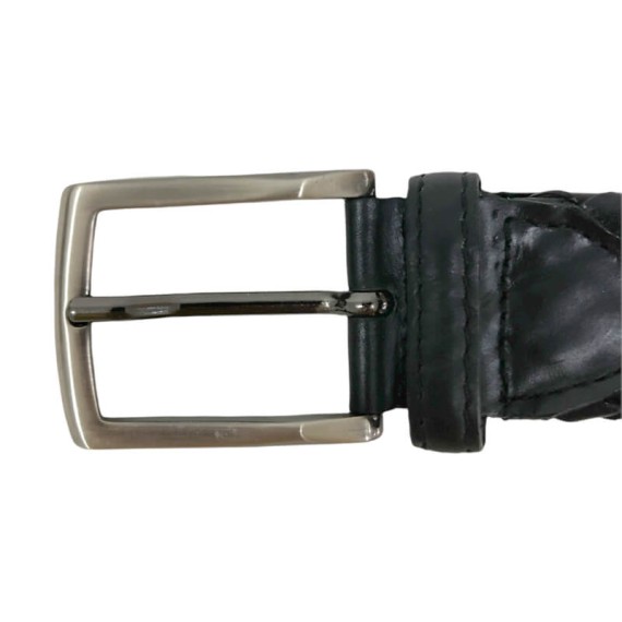 Cinto para Homem Traçado 105cm Calei Cintos Preto 8481 | Ref. 129.8481P105