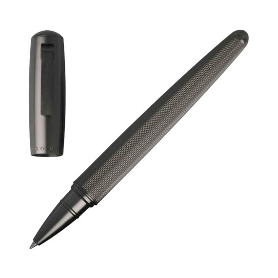 Rollerball Hugo Boss PURE Matte Dark Chrome | Ref. 322.HSY6035