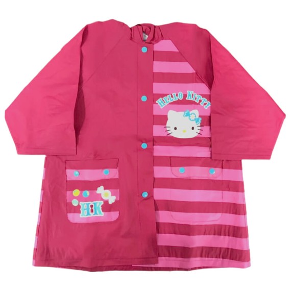 Capa Impermeável de Chuva Hello Kitty 17104 Tamanho 8 Rosa | Ref. 177.17104R8