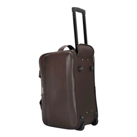 Benzi Saco de Viagem c/ Rodas 49cm BZ4511 Castanho | Ref. 288.BZ4511C