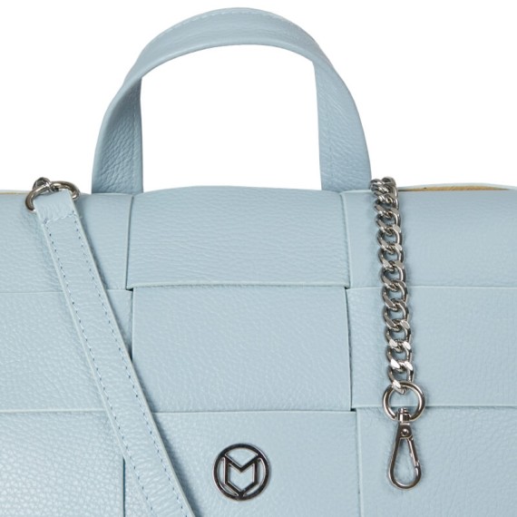 Mala de Senhora c/ Tiracolo Marina Volpe BELEN Azul Celeste | Ref. 329.J656AC