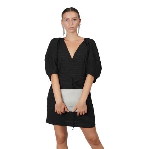 Bolsa de Tiracolo Pequena Marina Volpe URBAN Cinza | Ref. 329.K621C